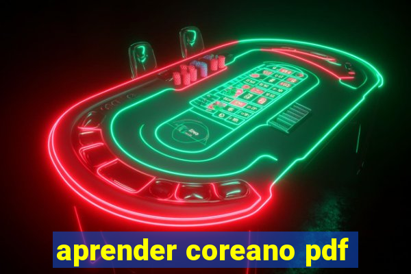 aprender coreano pdf