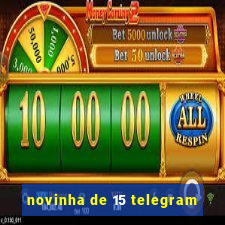 novinha de 15 telegram