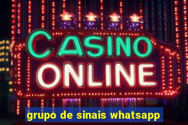 grupo de sinais whatsapp