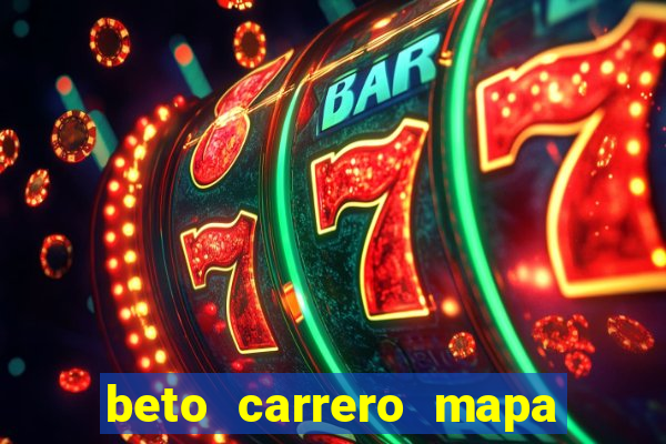 beto carrero mapa do parque