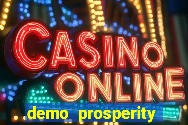 demo prosperity fortune tree pg soft