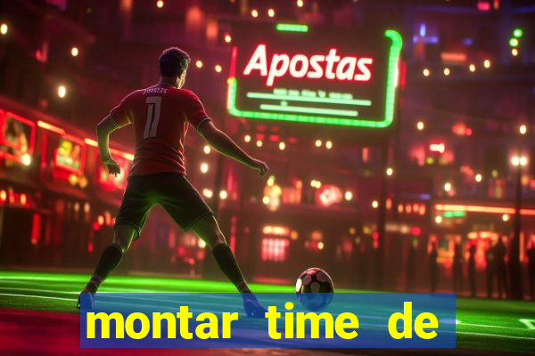 montar time de futebol site