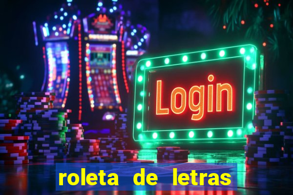 roleta de letras stop online