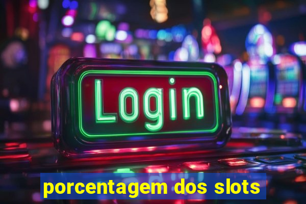porcentagem dos slots