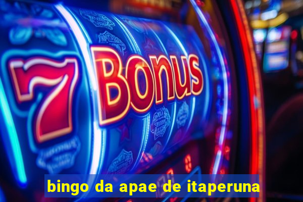 bingo da apae de itaperuna