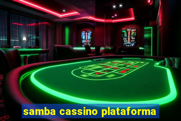 samba cassino plataforma