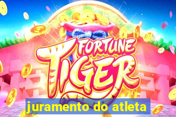 juramento do atleta