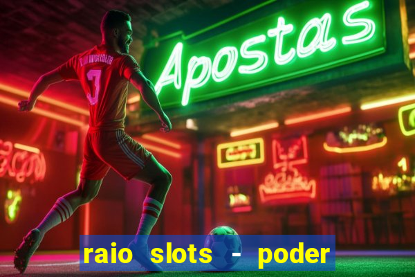 raio slots - poder de zéus