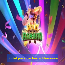hotel para cachorro blumenau