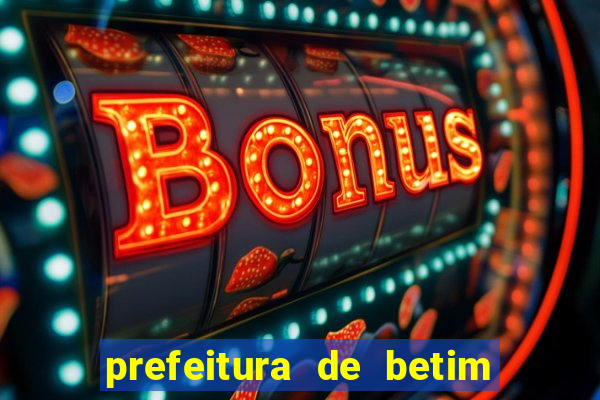 prefeitura de betim contracheque online