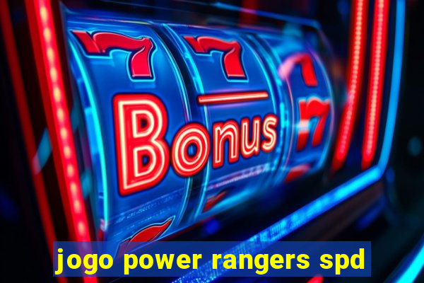 jogo power rangers spd