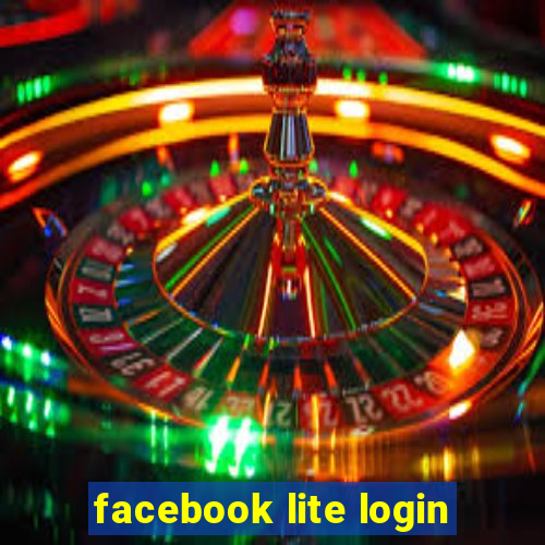 facebook lite login