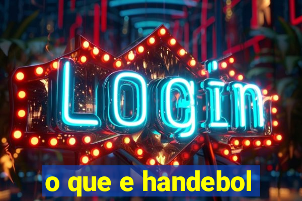 o que e handebol