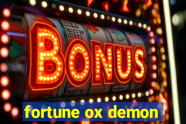 fortune ox demon
