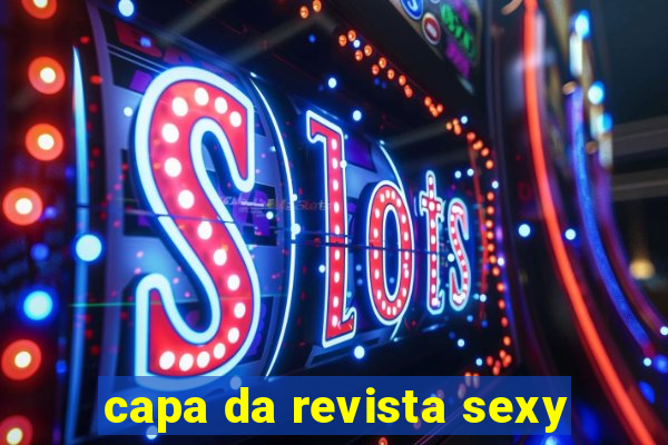 capa da revista sexy
