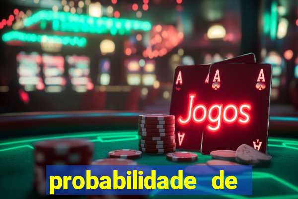 probabilidade de jogos de futebol de hoje