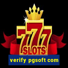 verify pgsoft com