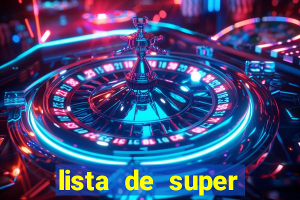lista de super herois de a a z