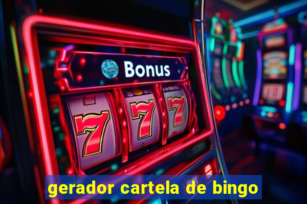gerador cartela de bingo