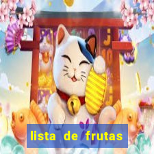 lista de frutas nativas do brasil