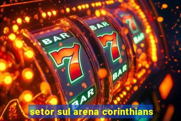 setor sul arena corinthians