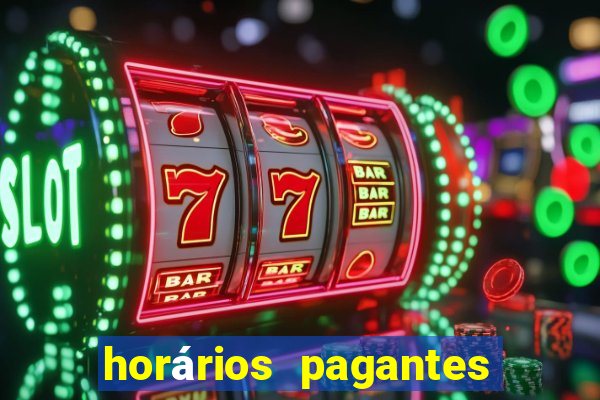 horários pagantes pg soft