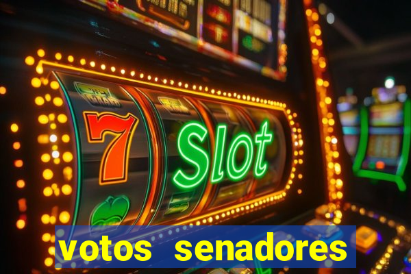 votos senadores impeachment alexandre de moraes