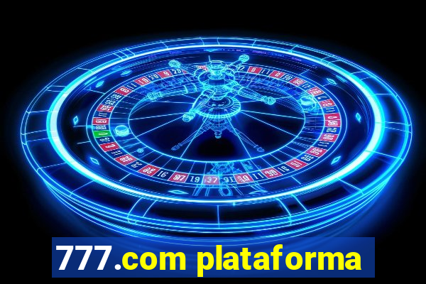 777.com plataforma