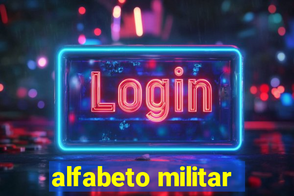 alfabeto militar