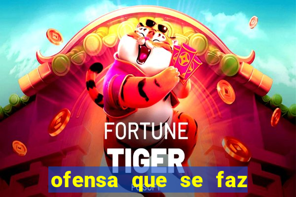 ofensa que se faz a alguem injuria codycross