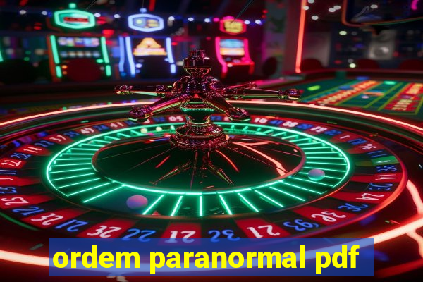 ordem paranormal pdf