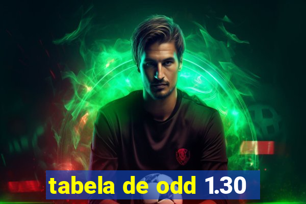 tabela de odd 1.30