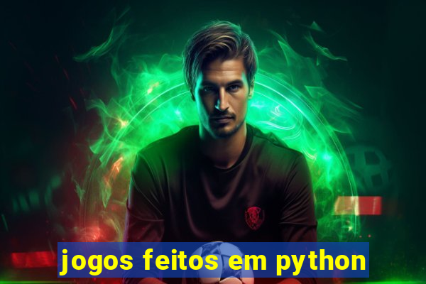 jogos feitos em python