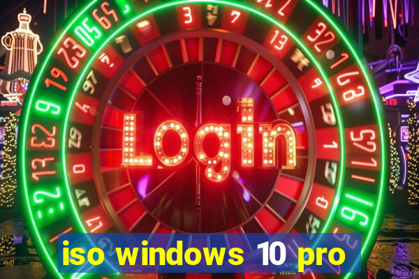 iso windows 10 pro