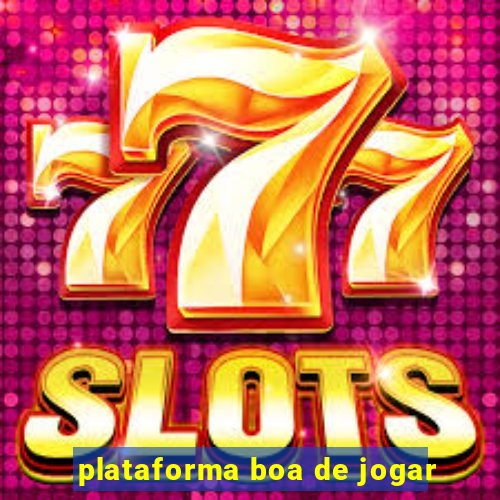 plataforma boa de jogar