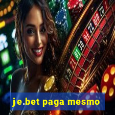 je.bet paga mesmo