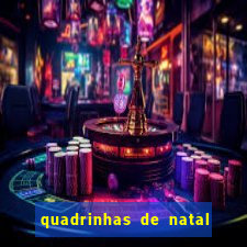 quadrinhas de natal para educação infantil