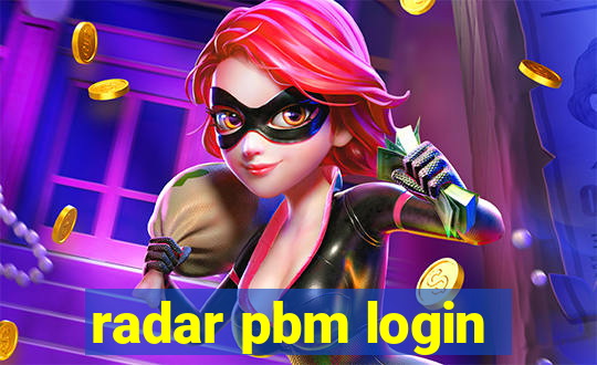 radar pbm login
