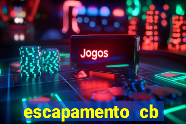 escapamento cb twister 250