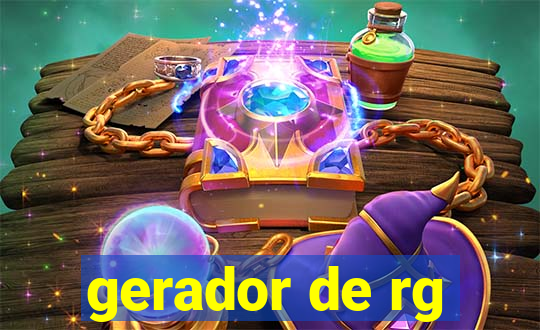 gerador de rg