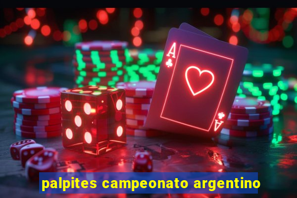 palpites campeonato argentino