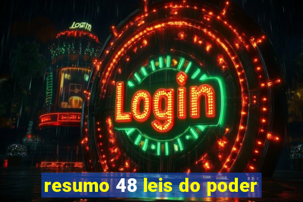 resumo 48 leis do poder
