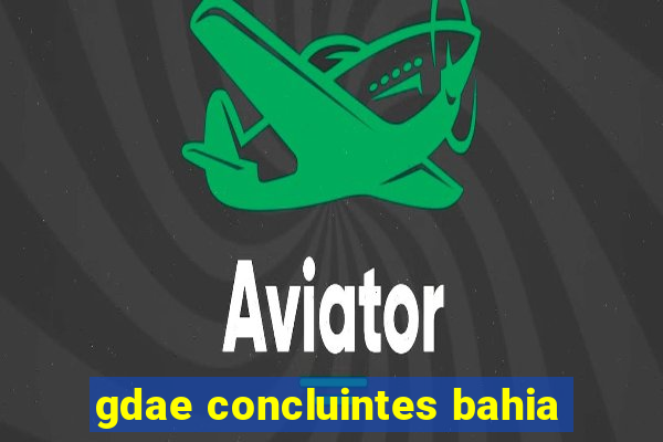 gdae concluintes bahia