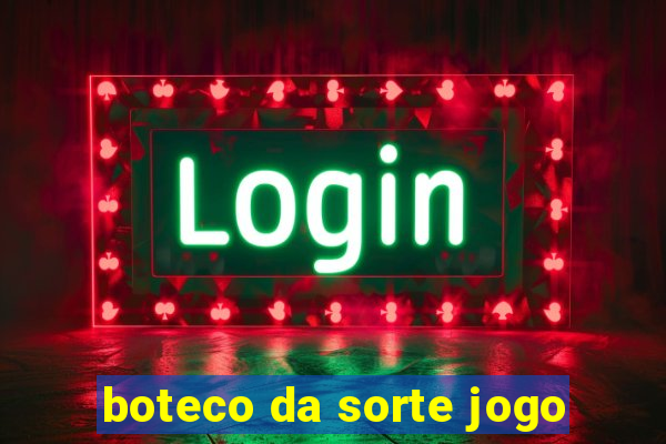 boteco da sorte jogo