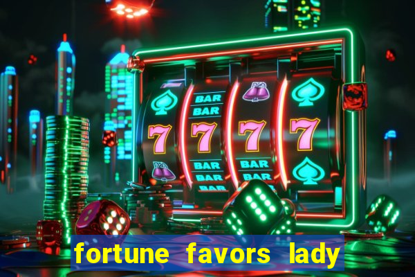 fortune favors lady nikuko legendado