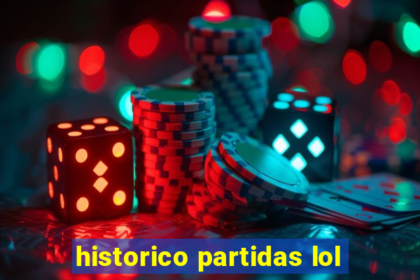 historico partidas lol