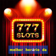 melhor horário da madrugada para jogar fortune tiger