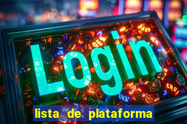 lista de plataforma de jogos