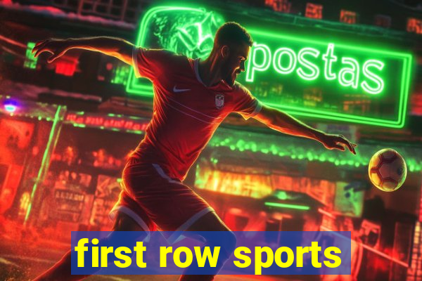 first row sports