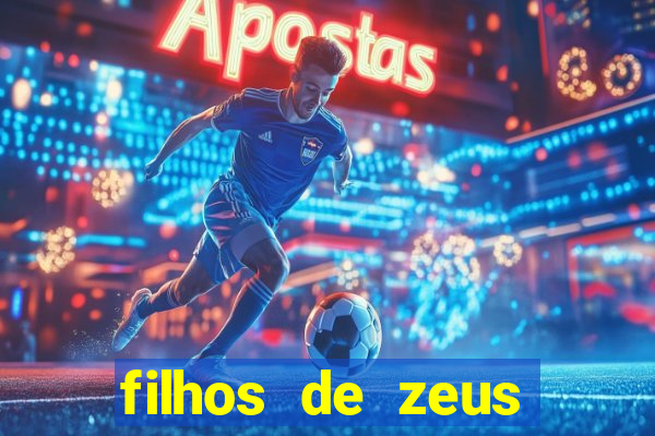 filhos de zeus mitologia grega